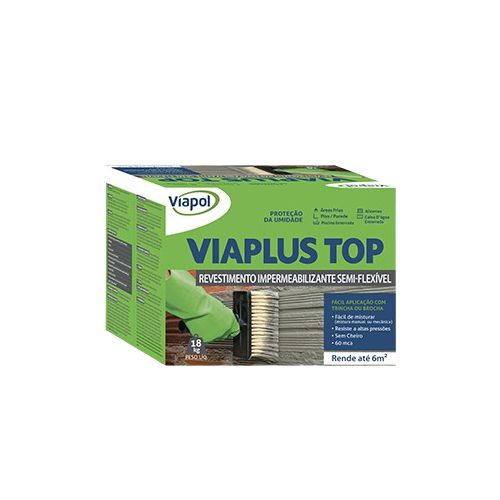 IMPERMEABILIZANTE VIAPLUS TOP 18KG VIAPOL